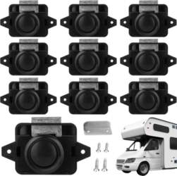 10Pcs RV Push Button Locks Furniture