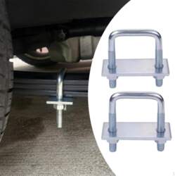 2Pcs Leaf Spring Clamp Kit Fits