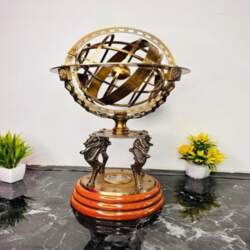 45.72 cm Brass Armillary With