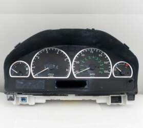 4pcs Plastic ABS Chrome Gauge Dial