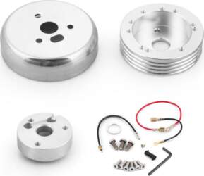 5 & 6 Hole Polished Silver