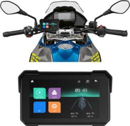5 inch Motorcycle Wireless CarPlay and