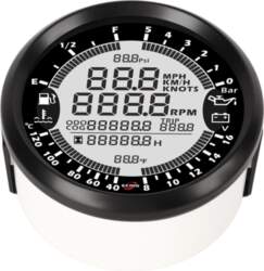 6 in 1 Digital Multifunction Gauge