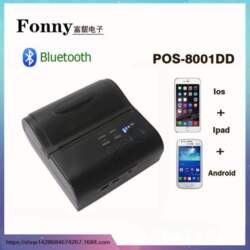 80MM Bluetooth termoprinteris Android un Apple