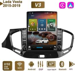 9,7 collu Android automašīnas radio