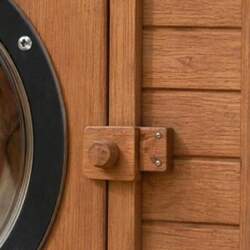 Acrylic Dog Fence Window with Base&Outer