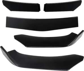 Adjustable 5Pcs Sectional Front Spoiler Lip
