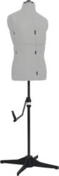 Adjustable Tailor s Mannequin Grey Size