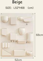 Adjustable Wall-mounted Storage Shelf for Office