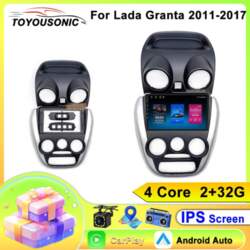 Android 2Din automašīnas radio LADA Granta