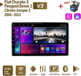 Android automašīnas radio priekš Fiat Ducato