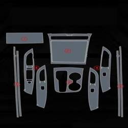 Anti-scratch Center Console Media Dashboard Navigation