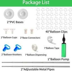 Balloon Column Stand Kit,Adjustable Balloon