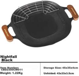 Black Dog Griddle Pan for Home