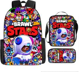 Brawl Stars Wild Student Backpack Large