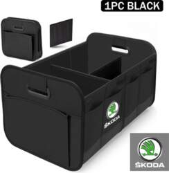 Car Logo Trunk Storage Box Large