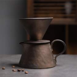 Ceramic Coffee Pot Set Pour-over Coffee