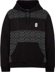 Coach Ss22 Logo Print Patchwork Sweatshirt