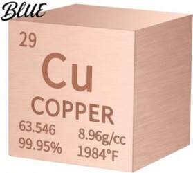 Copper Metal Cube 2  99.95%