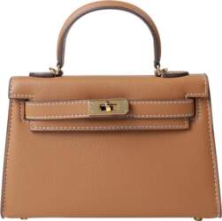 Cowhide palm pattern bag, high-end leather