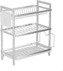 Dish Drainage Rack with Drain Simple