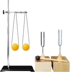 Educational Resonance Tuning Fork Set Featuring