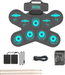Electronic Drum Set 9 Drum Pads