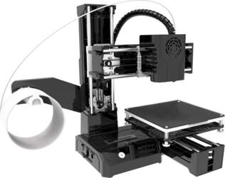 FDM Mini 3D printeris iesācējiem ar