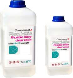 Flexible epoxy resin for badges electronic