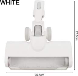 Floor Brush Assembly With Roller For