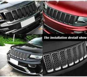 Front Grille Ring Mesh Cover Kit