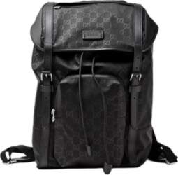 GUCCI Travel Nylon Backpack Large Black