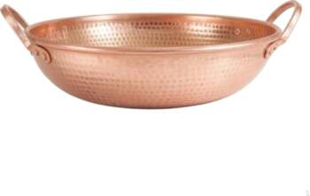 Hammered Copper Pot Handmade with Loop