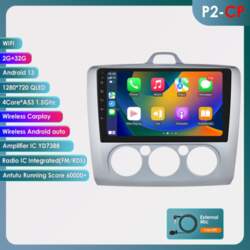 Hizpo Android 13 automašīnas radio priekš
