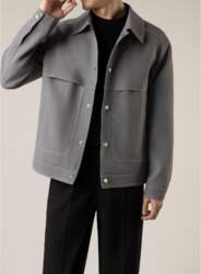 Korean Version of Lapel Short Jacket