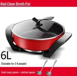 Large Capacity Multifunctional Electric Hot Pot