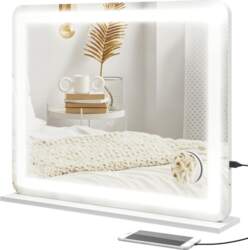 LED illuminated mirror, intensity, 3 lighting