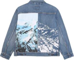 Levis Oversized Printed Denim Jacket Men