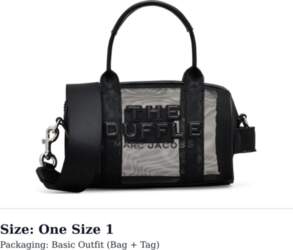 Marc Jacobs The Mini Mesh Duffle