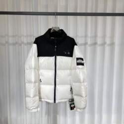 Mens Winter Puffer Jacket With Grid
