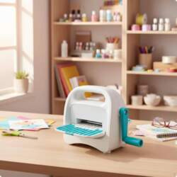 Mini Hand Crank Embossing Machine Foldable