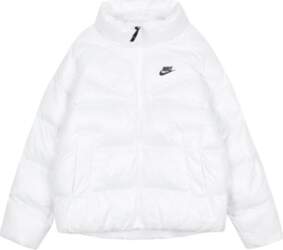 Nike Logo Printed Pattern Stand Collar