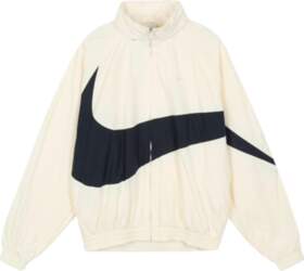 Nike Swoosh Logo Print Woven Jacket