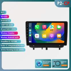 Ossuret 2 Din Android 13 Car