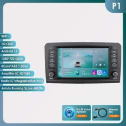 Ossuret 2Din Android 13 Auto Radio