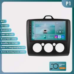 Ossuret Android13 automašīnas radio priekš Ford