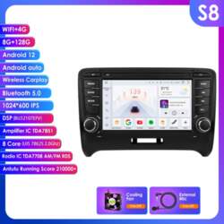 Ossuret RDS Auto Radio priekš TT