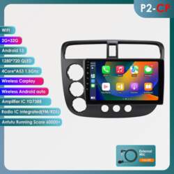 Ossuret Vieda 2DIN Android 14 Auto