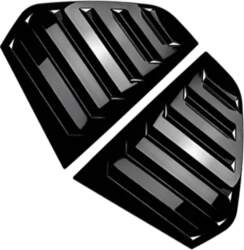 Pair Rear Side Window Trim Spoiler