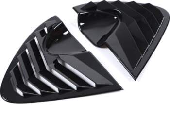 Priekš Seat Leon 2008-2012 ABS Melns